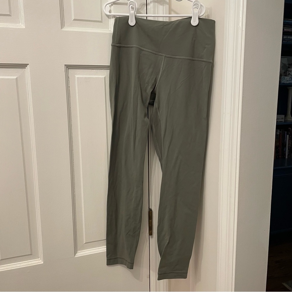 Lululemon Align Leggings Olive Green EUC